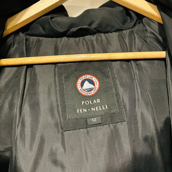 FEN-NELLI  Black winter coat - Picture 10 of 16